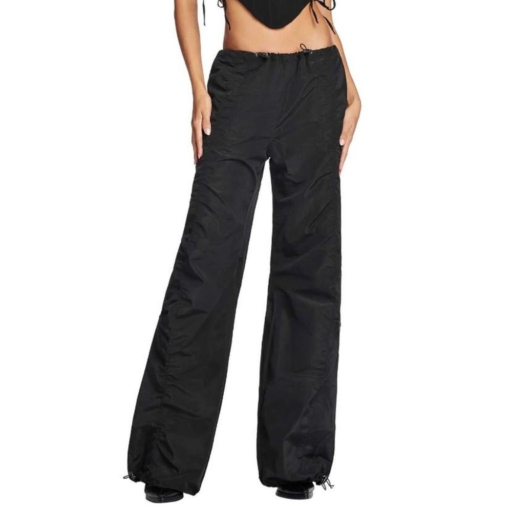 I.AM.GIA Hester Parachute Cargo Black Pants S